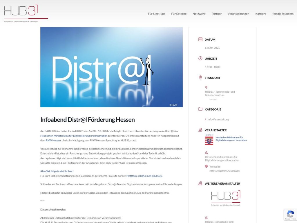 Infoabend Distr@l Förderung Hessen image