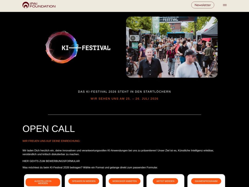 KI-Festival Heilbronn 2026 website