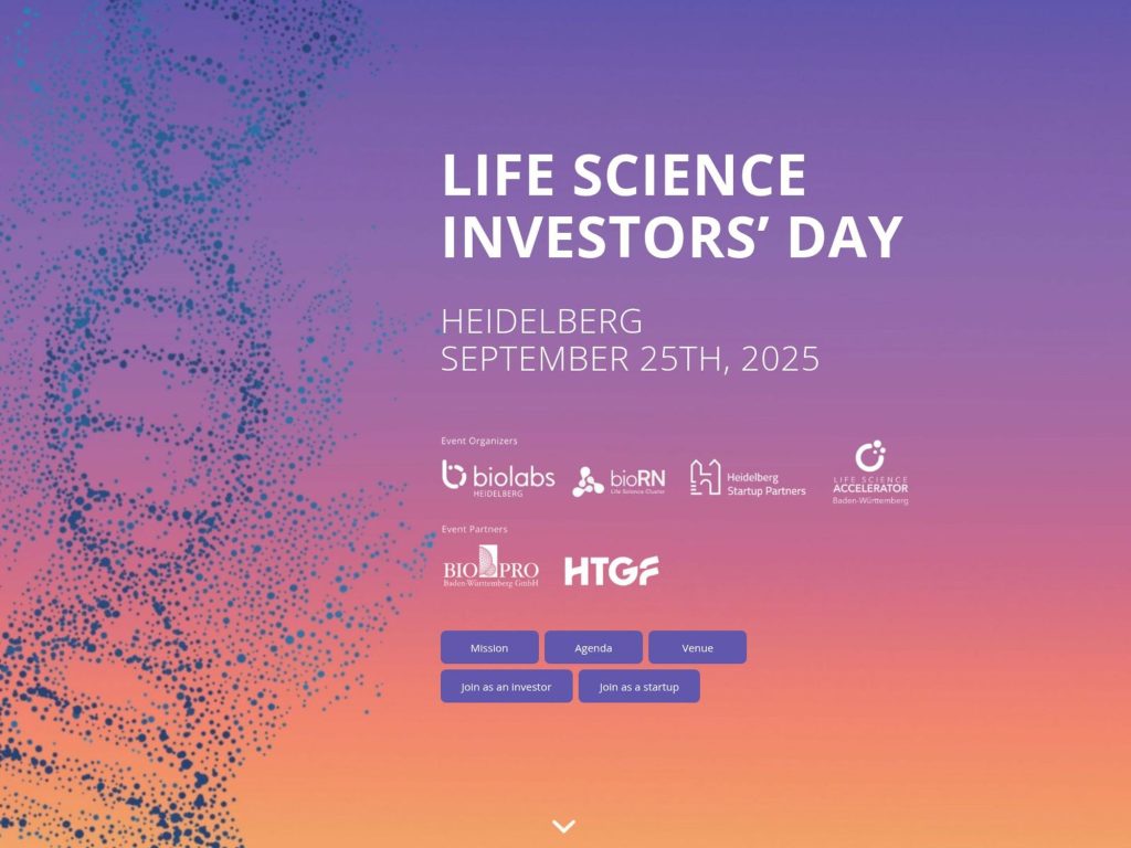 Life Science Investors’ Day - Event screenshot