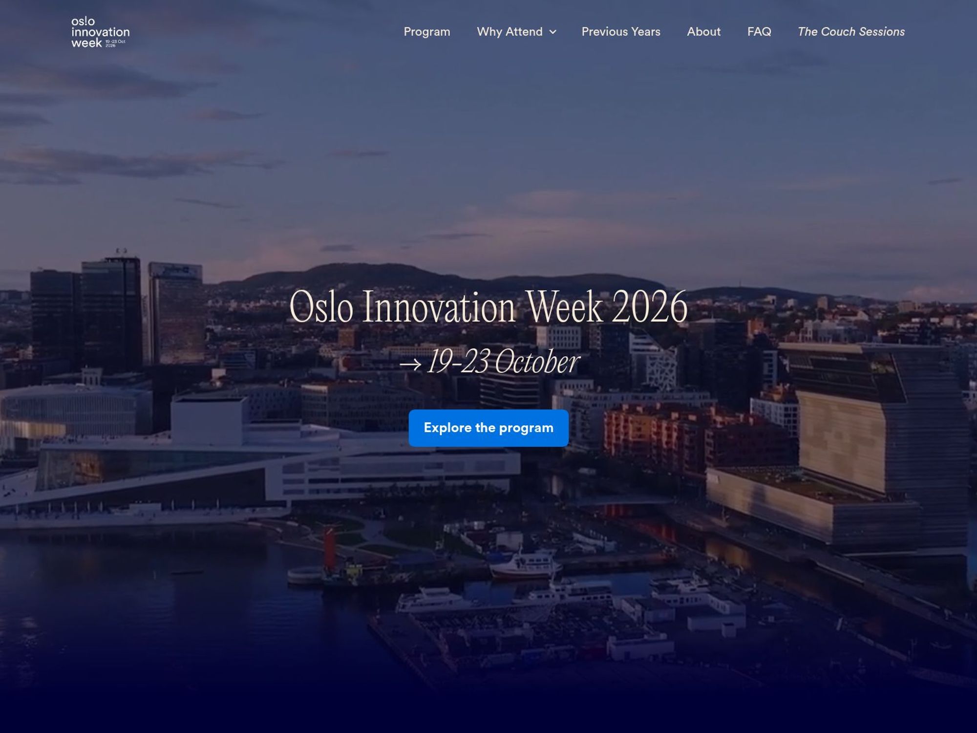 Oslo Innovation Week 2026
