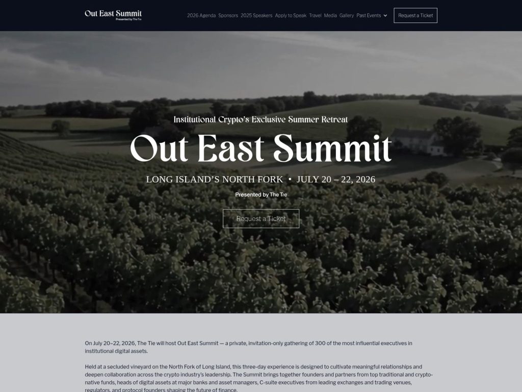 Out East Summit website