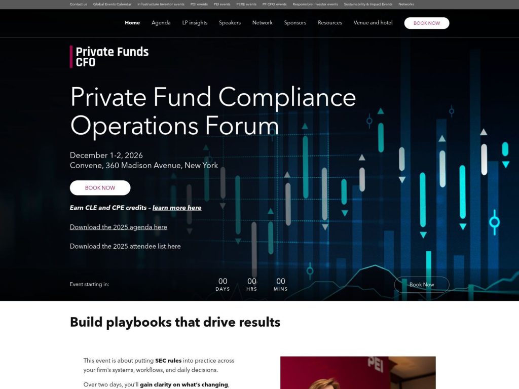 Private Fund Compliance Operations Forum website