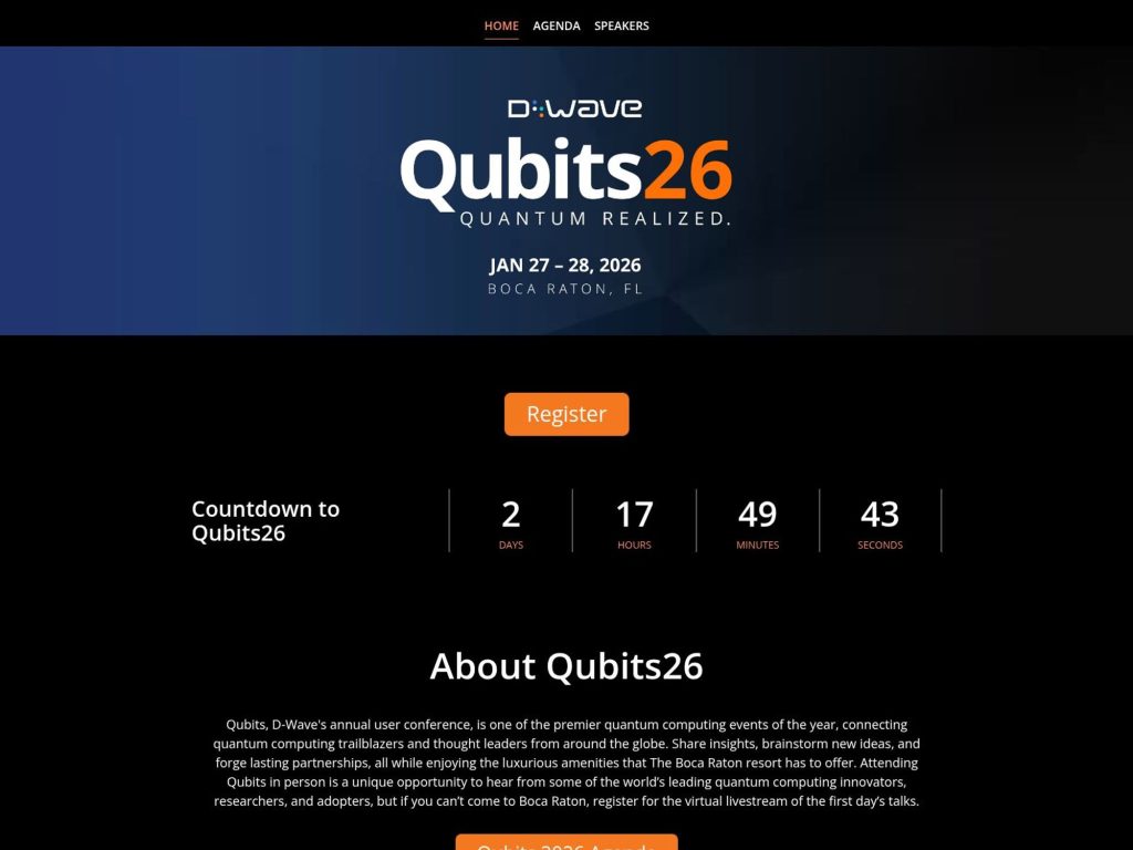 Qubits 2026 image