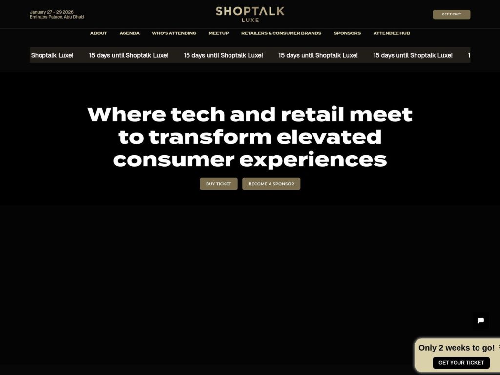 Shoptalk Luxe image
