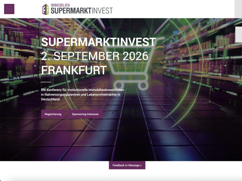 SupermarktInvest 2026 website