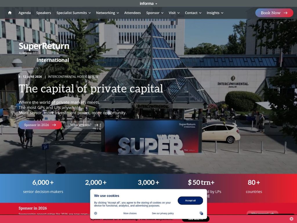 SuperReturn International website