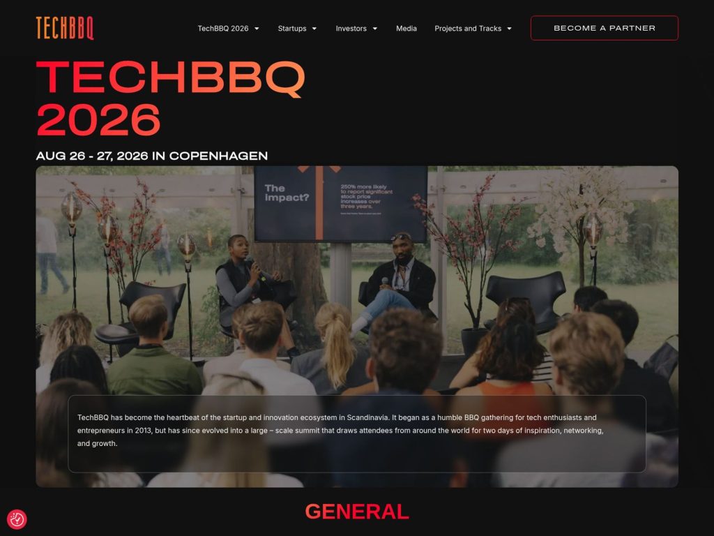 TechBBQ 2026 website