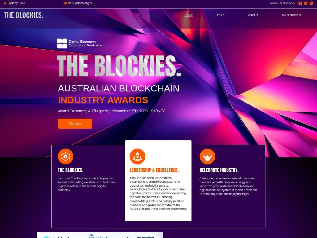 The Blockies website