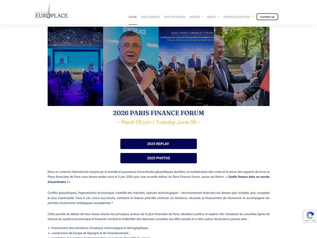 2026 Paris Finance Forum image