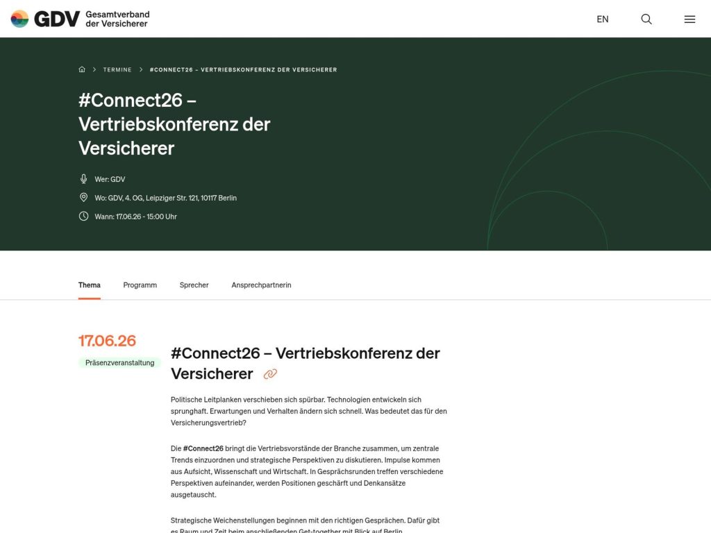 #Connect26 website