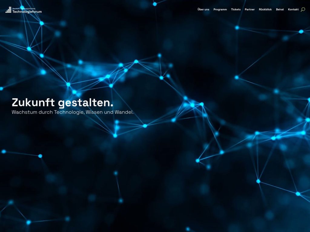 Deutsch-Österreichische Technologieforum website