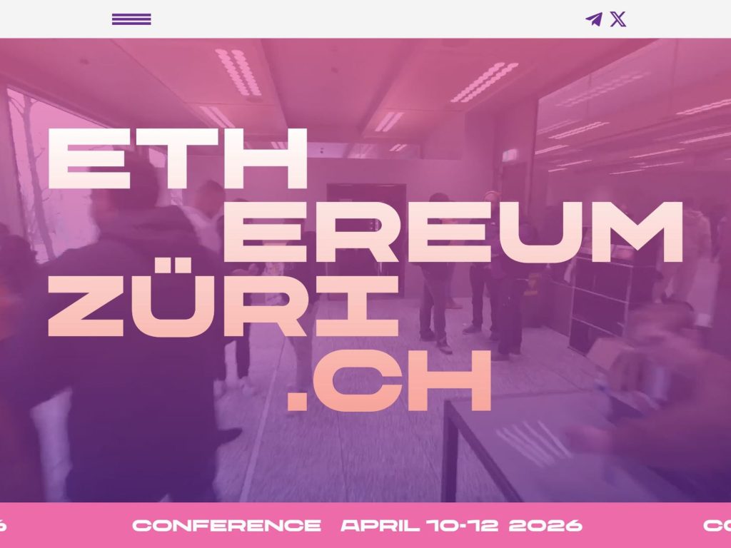 Ethereumzuri.ch 2026 website