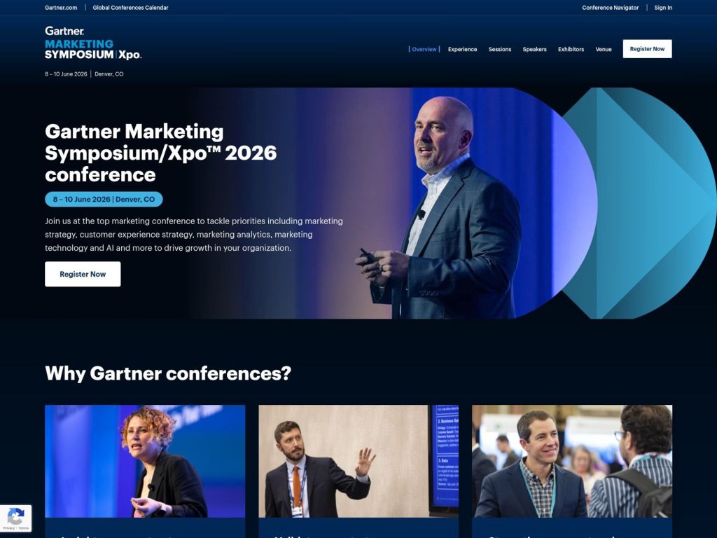 Gartner Marketing Symposium/Xpo™ 2026 conference image