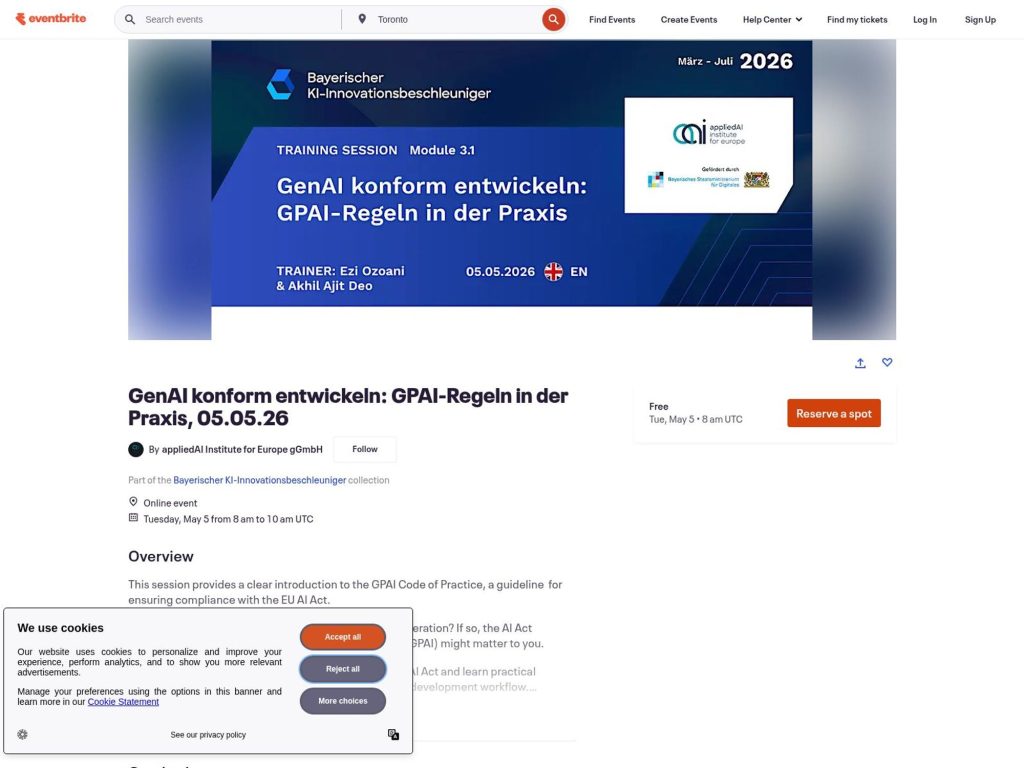 GenAI konform entwickeln: GPAI-Regeln in der Praxis website