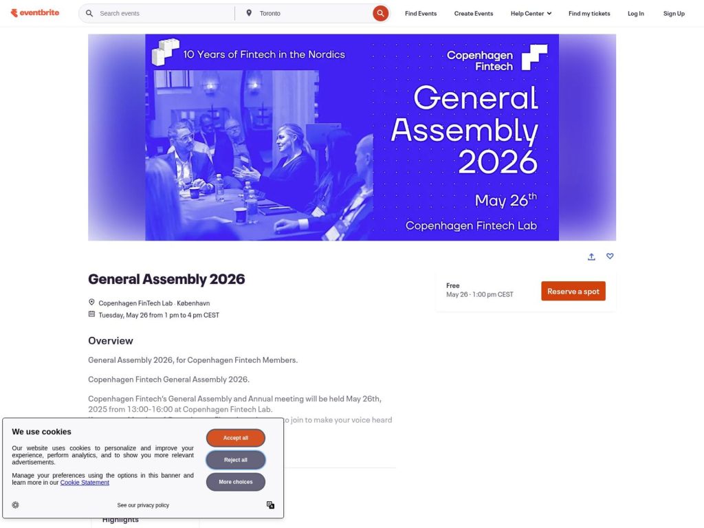 General Assembly 2026 website