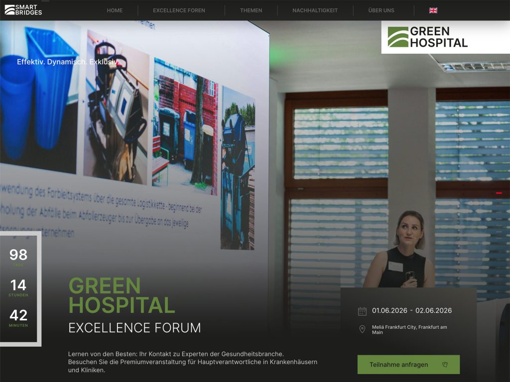Green Hospital Excellence Forum website