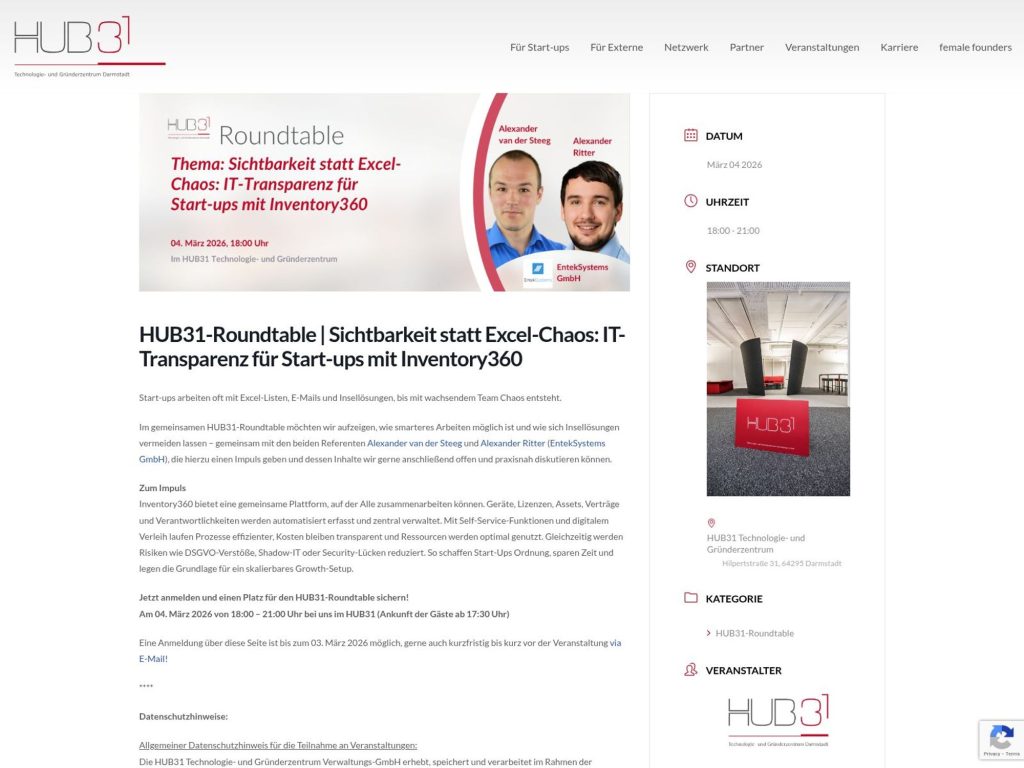 HUB31-Roundtable website