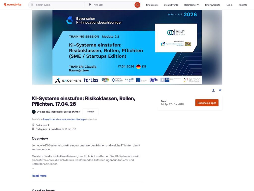 KI-Systeme einstufen: Risikoklassen, Rollen, Pflichten website