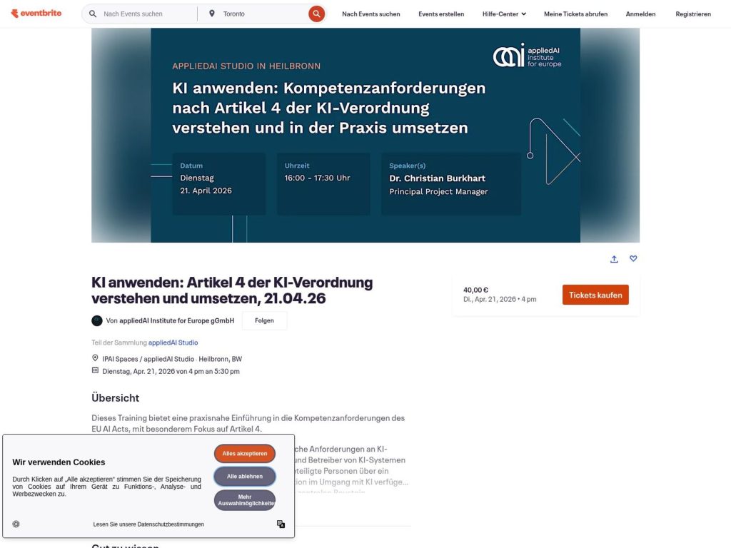 KI anwenden: Artikel 4 der KI-Verordnung verstehen und umsetzen website