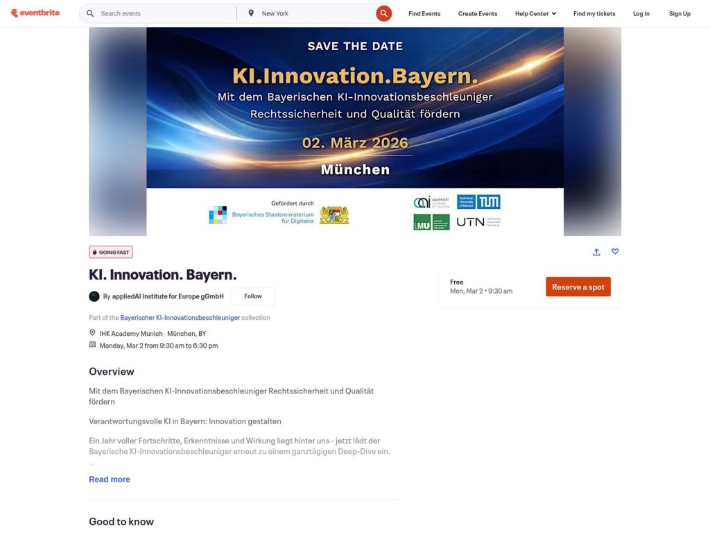 KI. Innovation. Bayern. - Mit dem Bayerischen KI-Innovationsbeschleuniger Rechtssicherheit und Qualität fördern