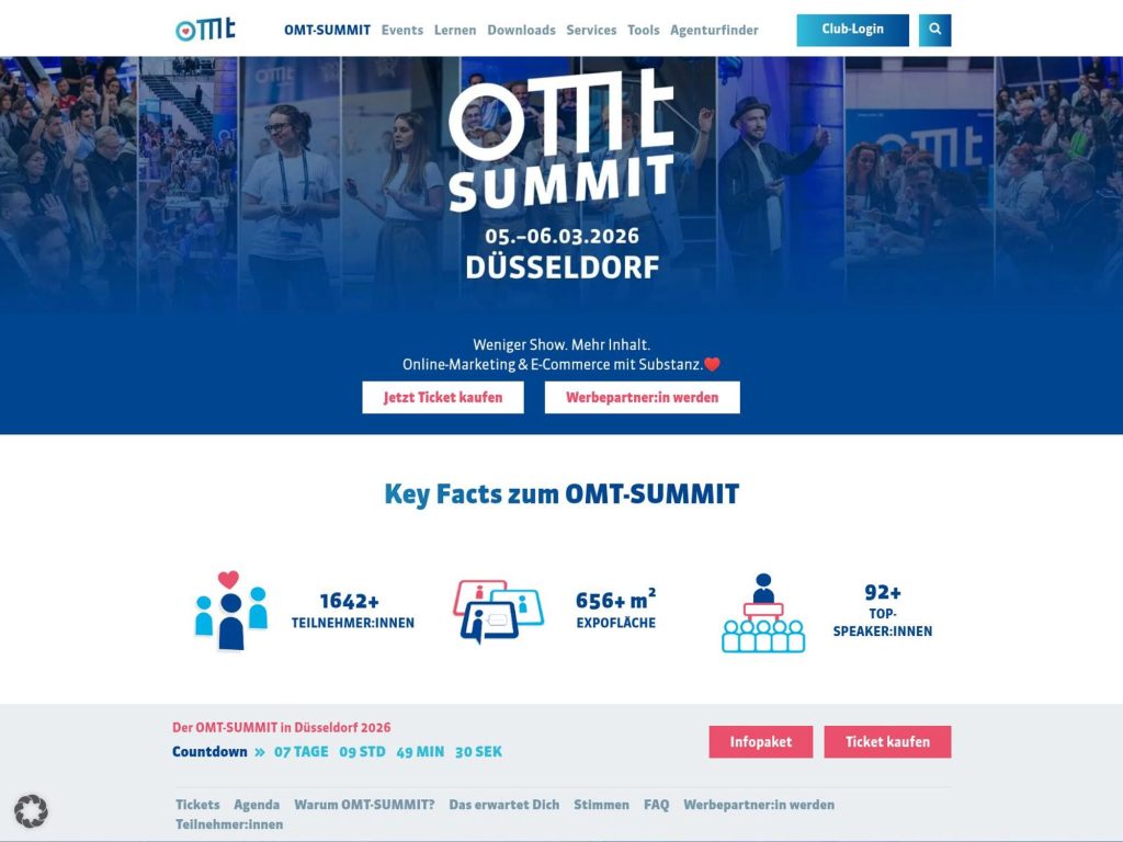 OMT-SUMMIT website