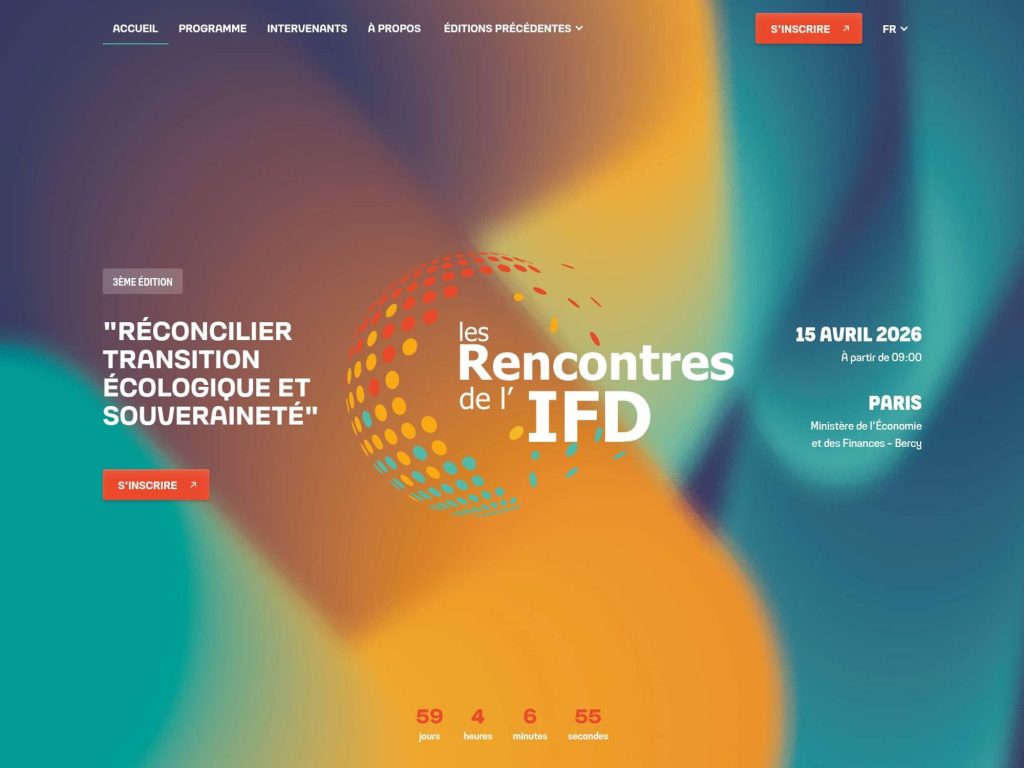 Rencontres IFD 2026 website