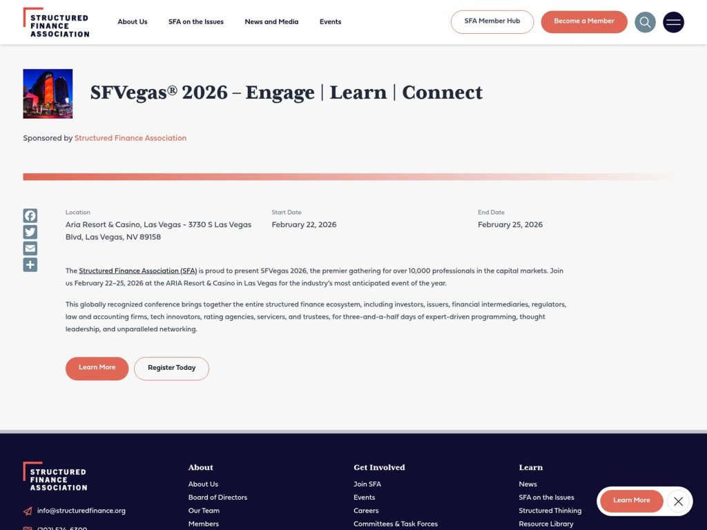 SFVegas® 2026 - Engage | Learn | Connect