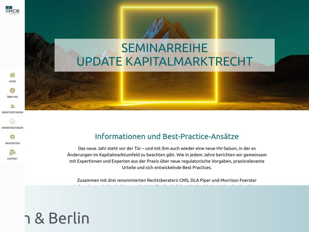 Update Kapitalmarktrecht Düsseldorf website