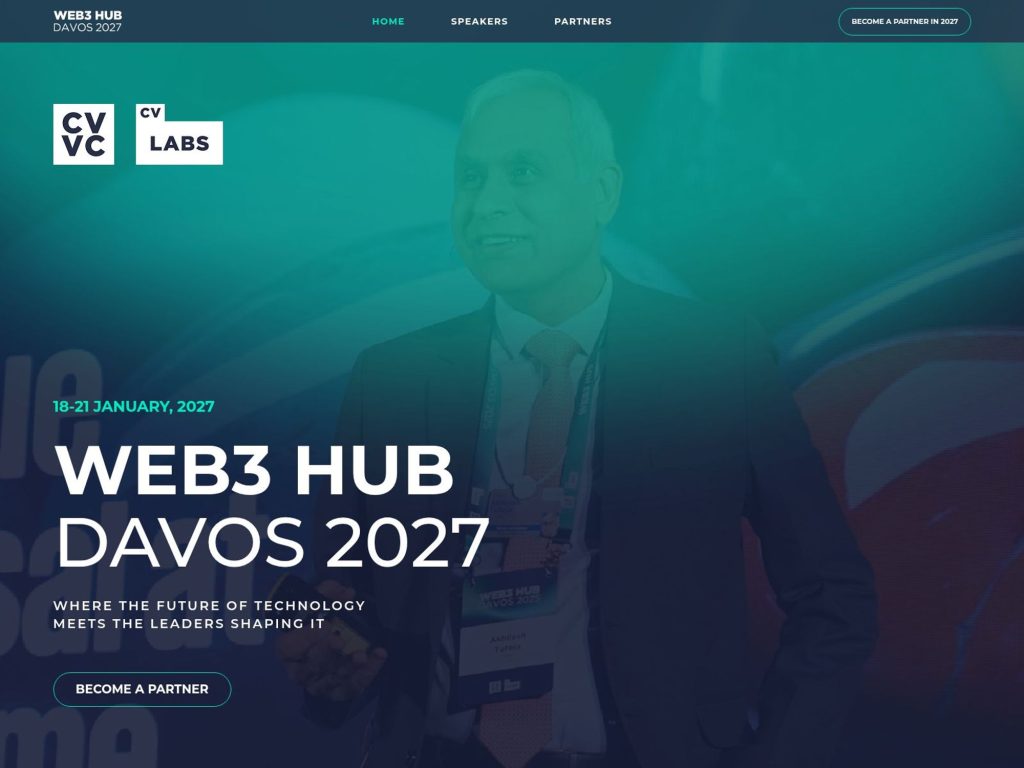 Web3 Hub Davos 2027 website