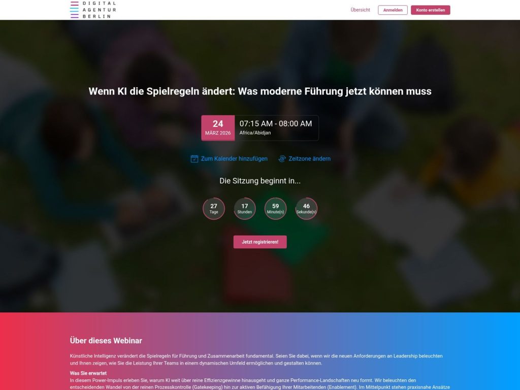 Wenn KI die Spielregeln ändert: Was moderne Führung jetzt können muss website