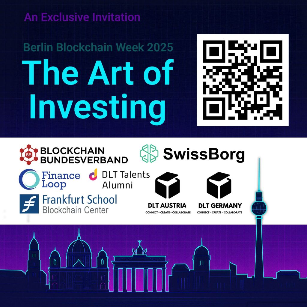 BBW 2025 - Berlin Blockchain Week side event - The Art of Investing - Finance Loop meetup & Swissborg