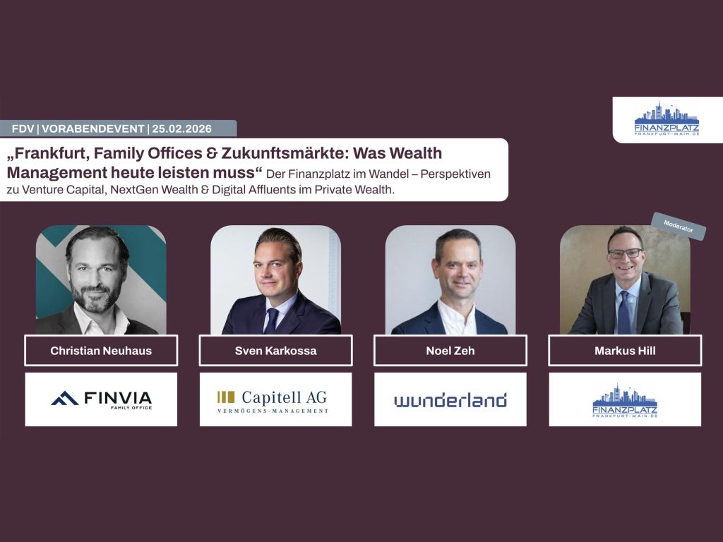 Finanzplatz Frankfurt meets Wealth Management website