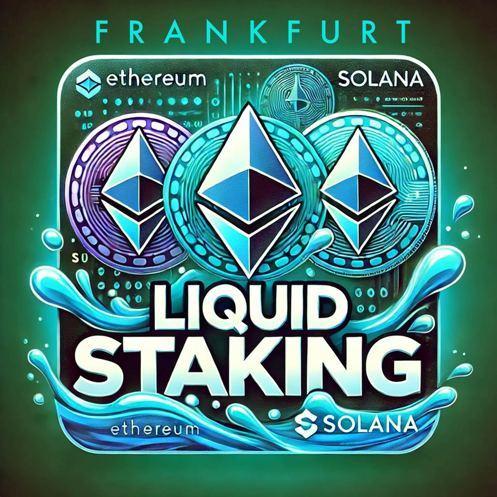 Frankfurt Liquid Staking website