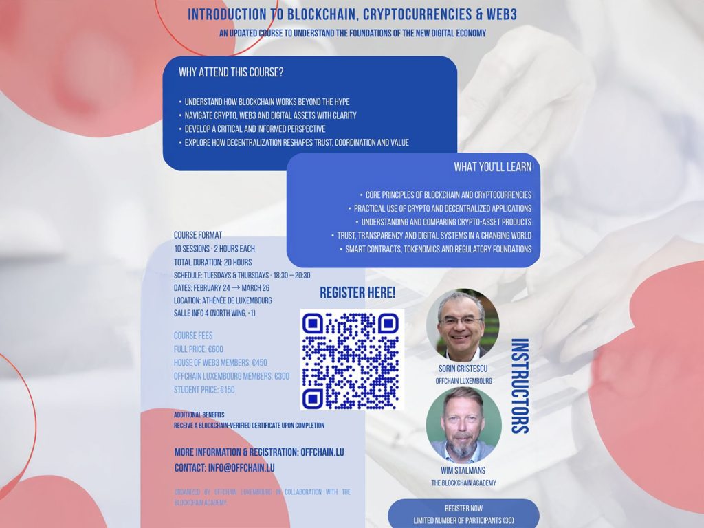 Intro to Blockchain, Crypto, and Web3 image