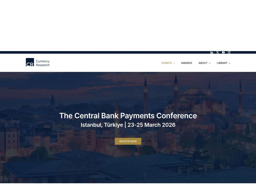 10th Central Bank Payments Conference website