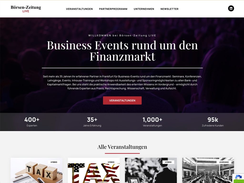 20. Finanzplatztag 2027 website