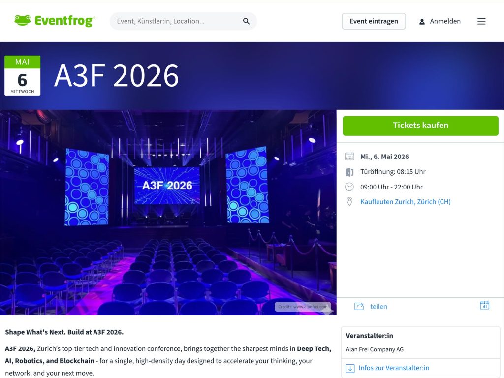 A3F 2026 website