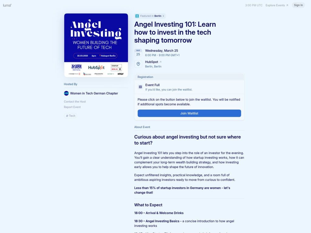 Angel Investing 101: Learn how to invest in the tech shaping tomorrow website