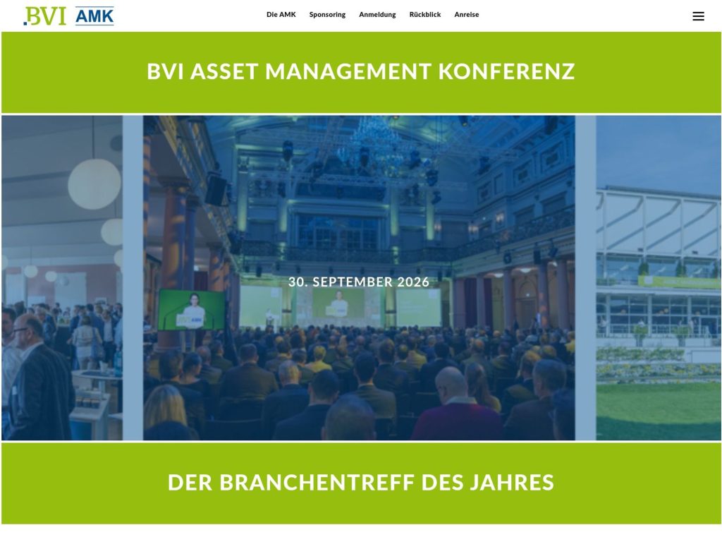 BVI Asset Management Konferenz website