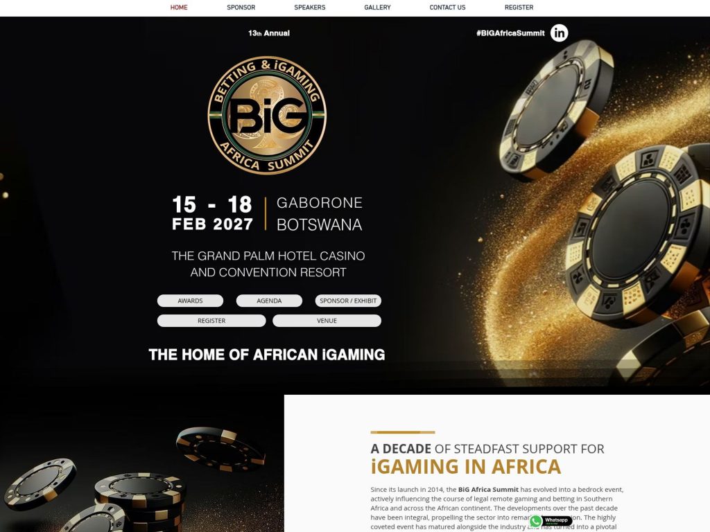 Big Africa Summit website
