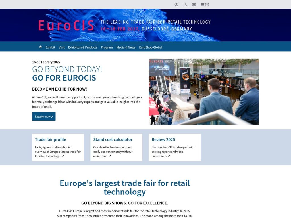 EuroCIS 2027 website