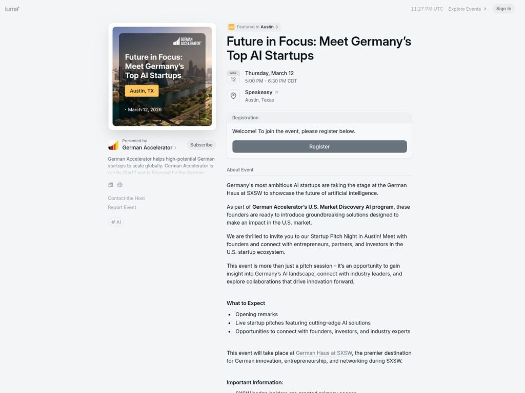 Future in Focus: Meet Germany’s Top AI Startups website