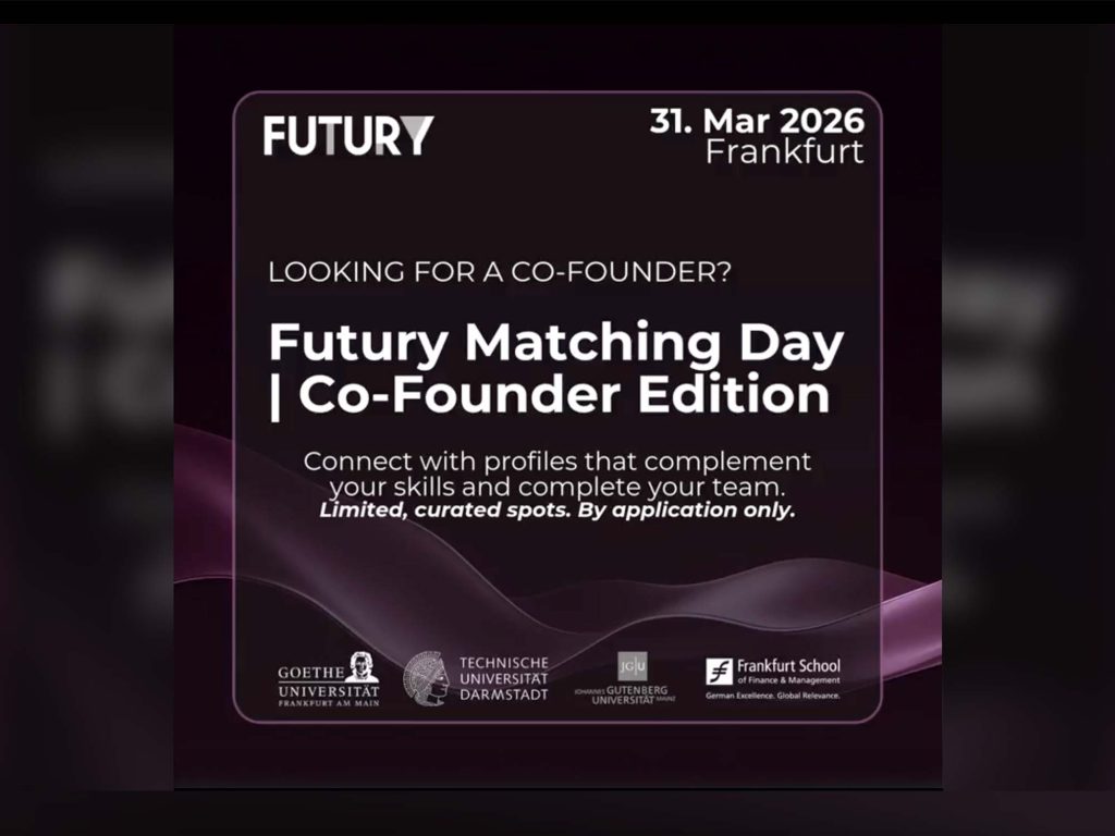 Futury Matching Day | Co-Founder Edition website