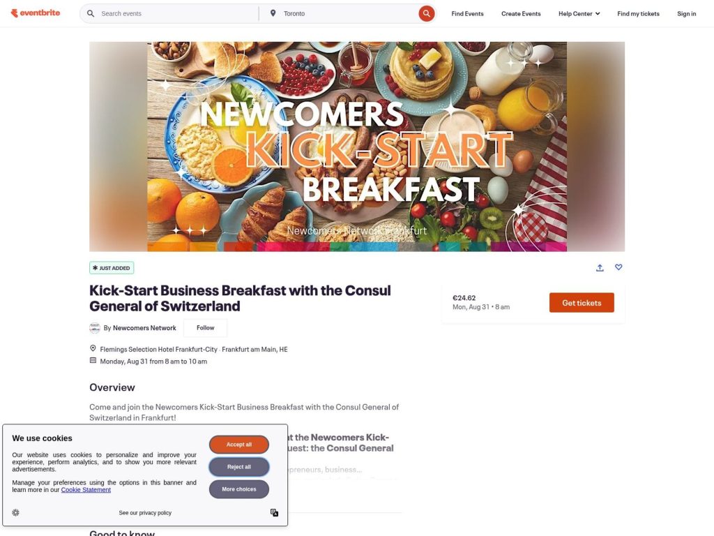 Kick-Start Business Breakfast with the Consul General of Switzerland website