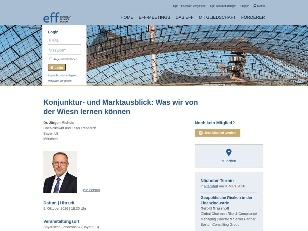 Konjunktur- und Marktausblick: Was wir von der Wiesn lernen können website