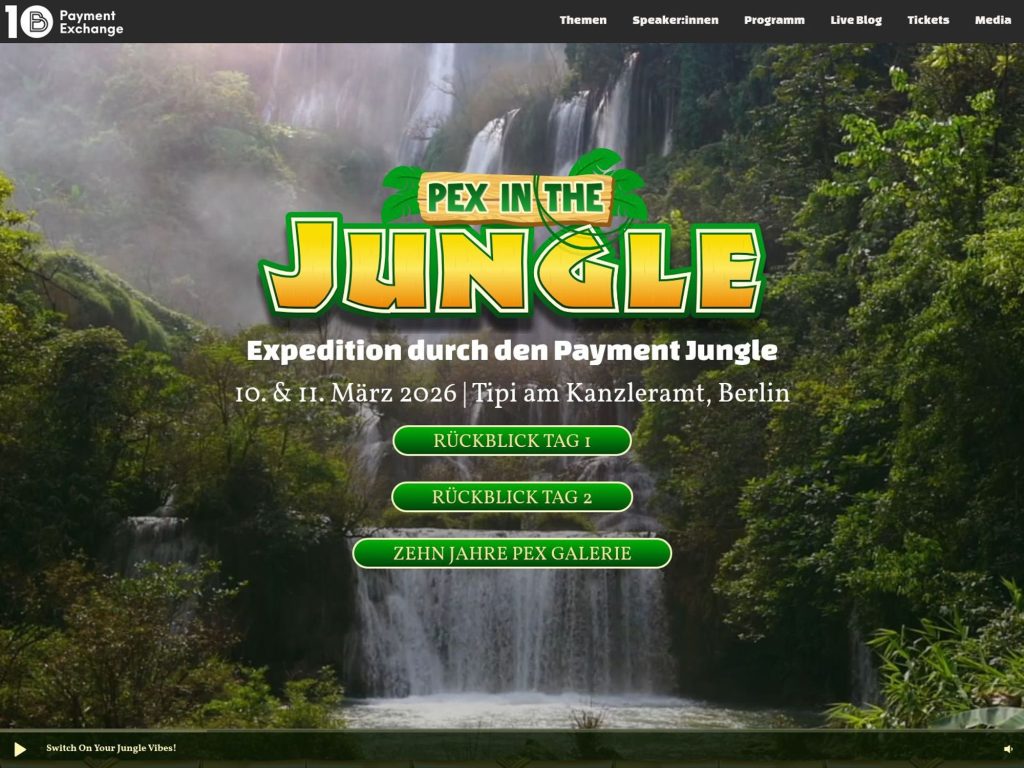 Payment Exchange 2027 website