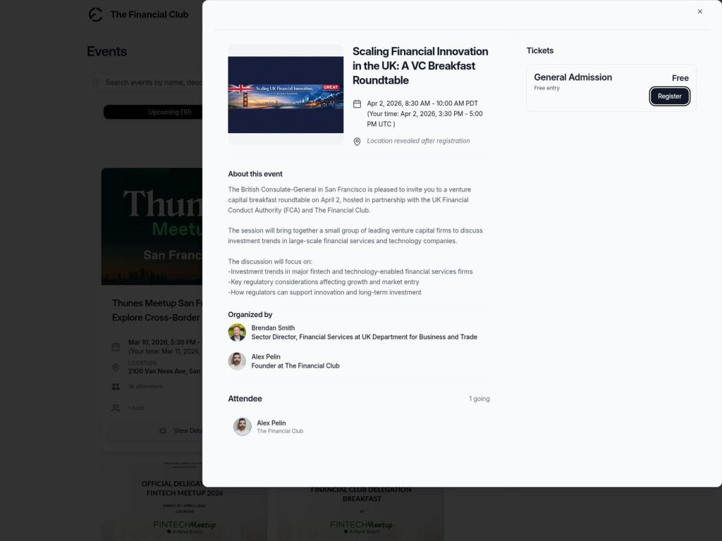 Scaling Financial Innovation in the UK: A VC Breakfast Roundtable website