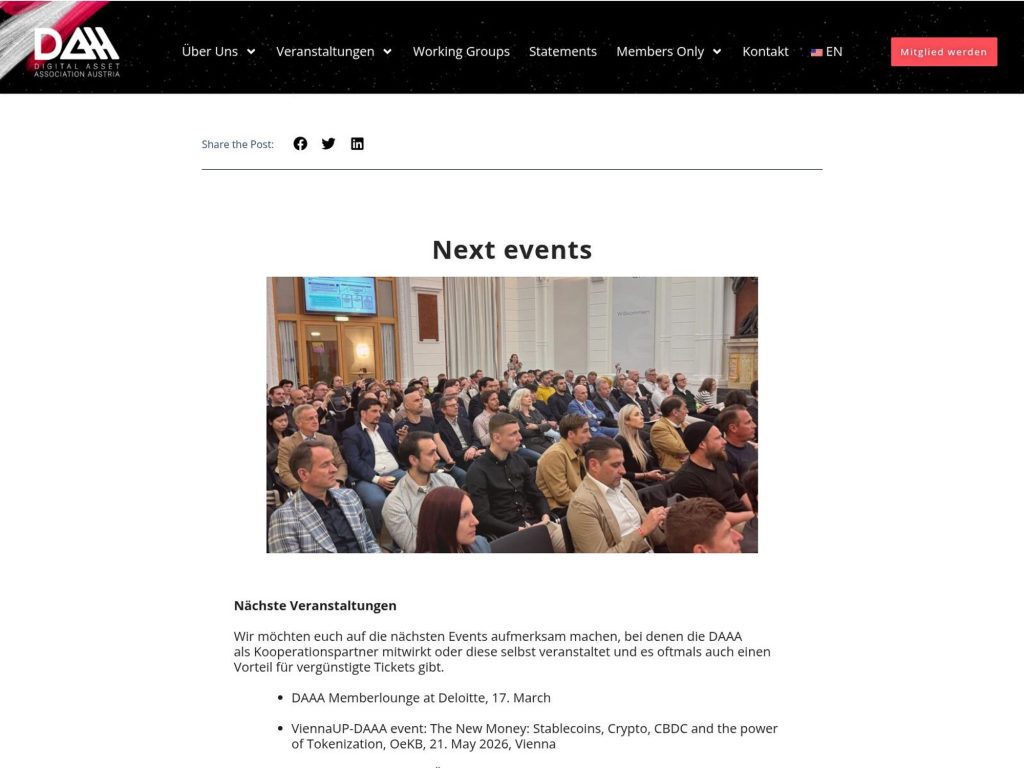 Scaling the Digital Asset Business website