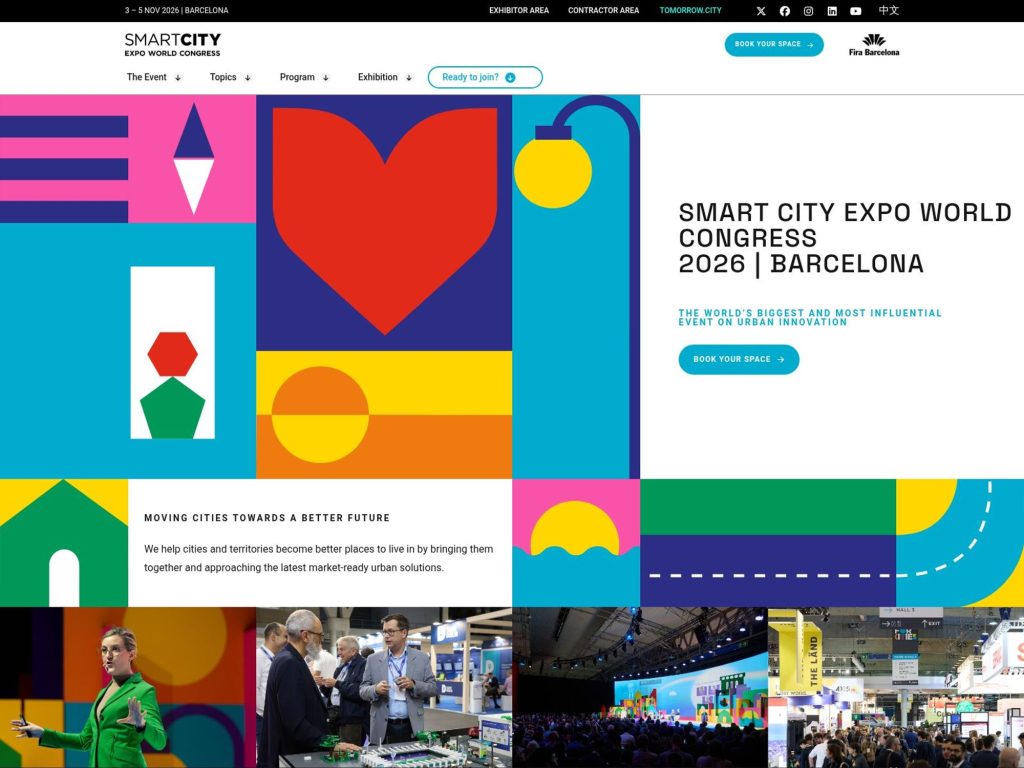 Smart City Expo World Congress 2026 website