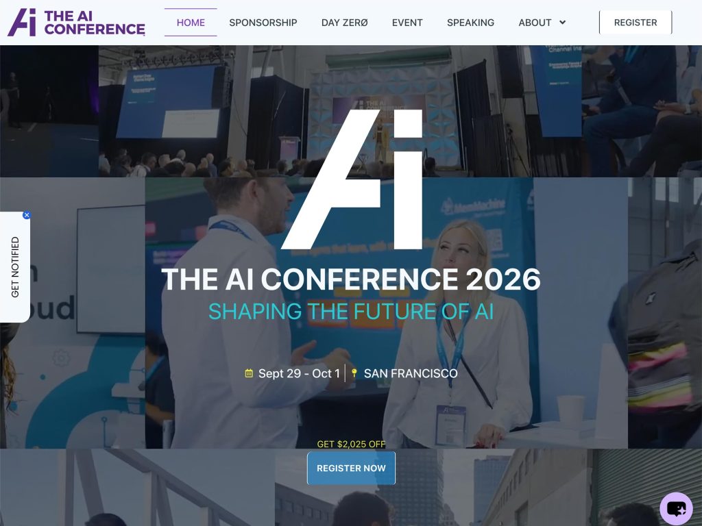 The AI Conference 2026 website
